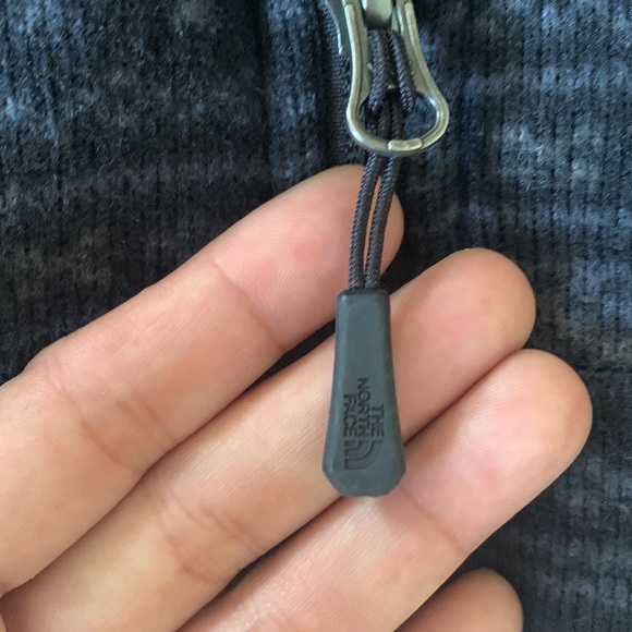 The North Face tribal print sweater jacket size L Blue - Picture 10 of 13